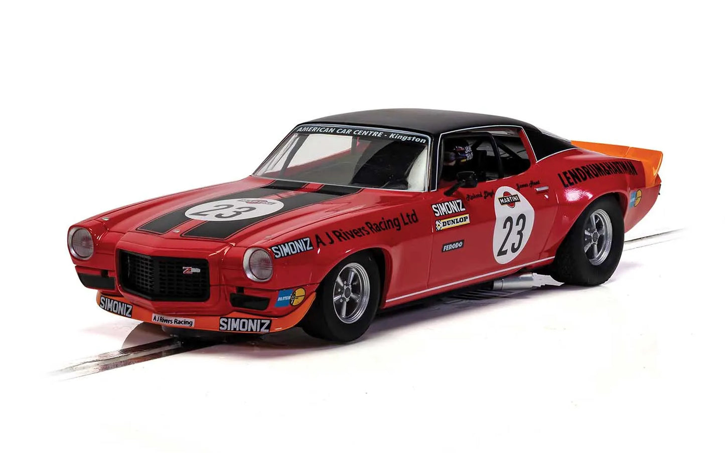 Scalextric C4216 Chevrolet Camaro 1973 Spa 24hrs James Hunt Richard Lloyd #23 Slot Car