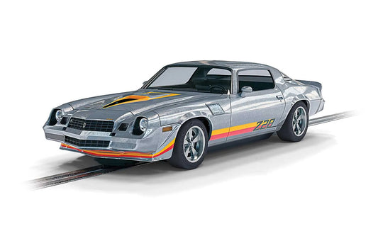 Scalextric C4227 Chevrolet Camaro Z28 Silver Slot Car