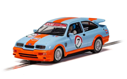 Scalextric C4231 Ford Sierra RS500 Gulf Richard Millar #7 Slot Car