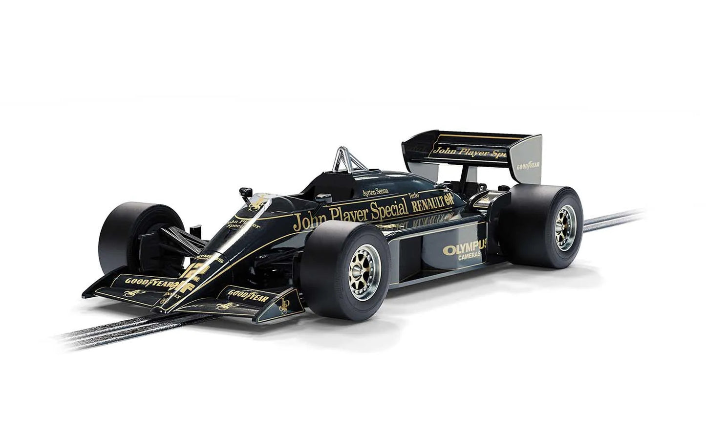 Scalextric C4234 Lotus 97T Portugese GP 1985 Ayrton Senna #12 Slot Car