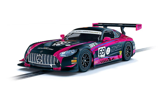 Scalextric C4242 Mercedes AMG GT3 Evo British GT 2020 De Haan Kujala #69 Slot Car