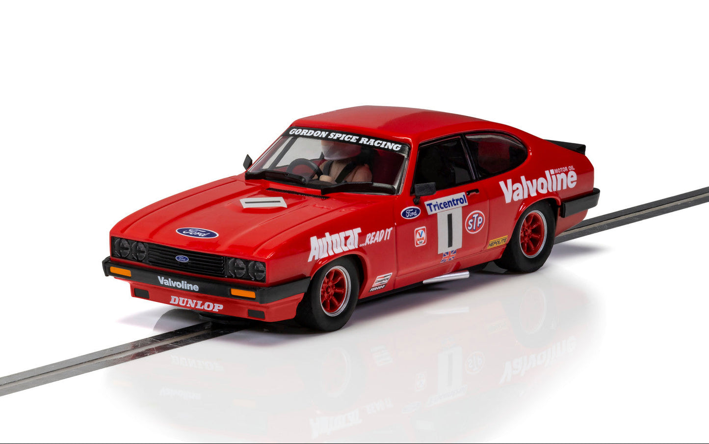 Scalextric C4250 Ford Capri Mk3 Gordon Spice Racing #1