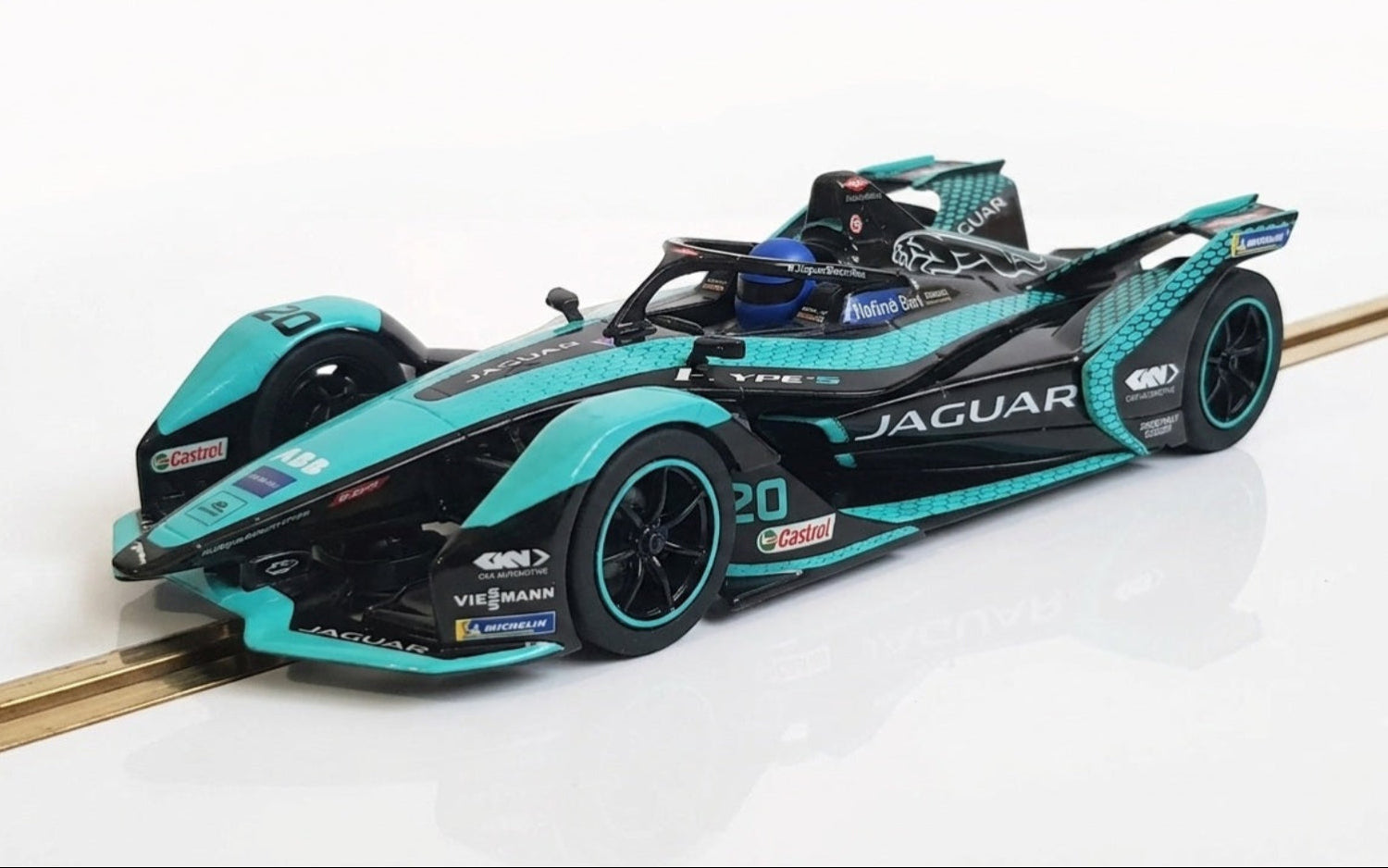 Scalextric C4278W Formula E (Jaguar) Slot Car