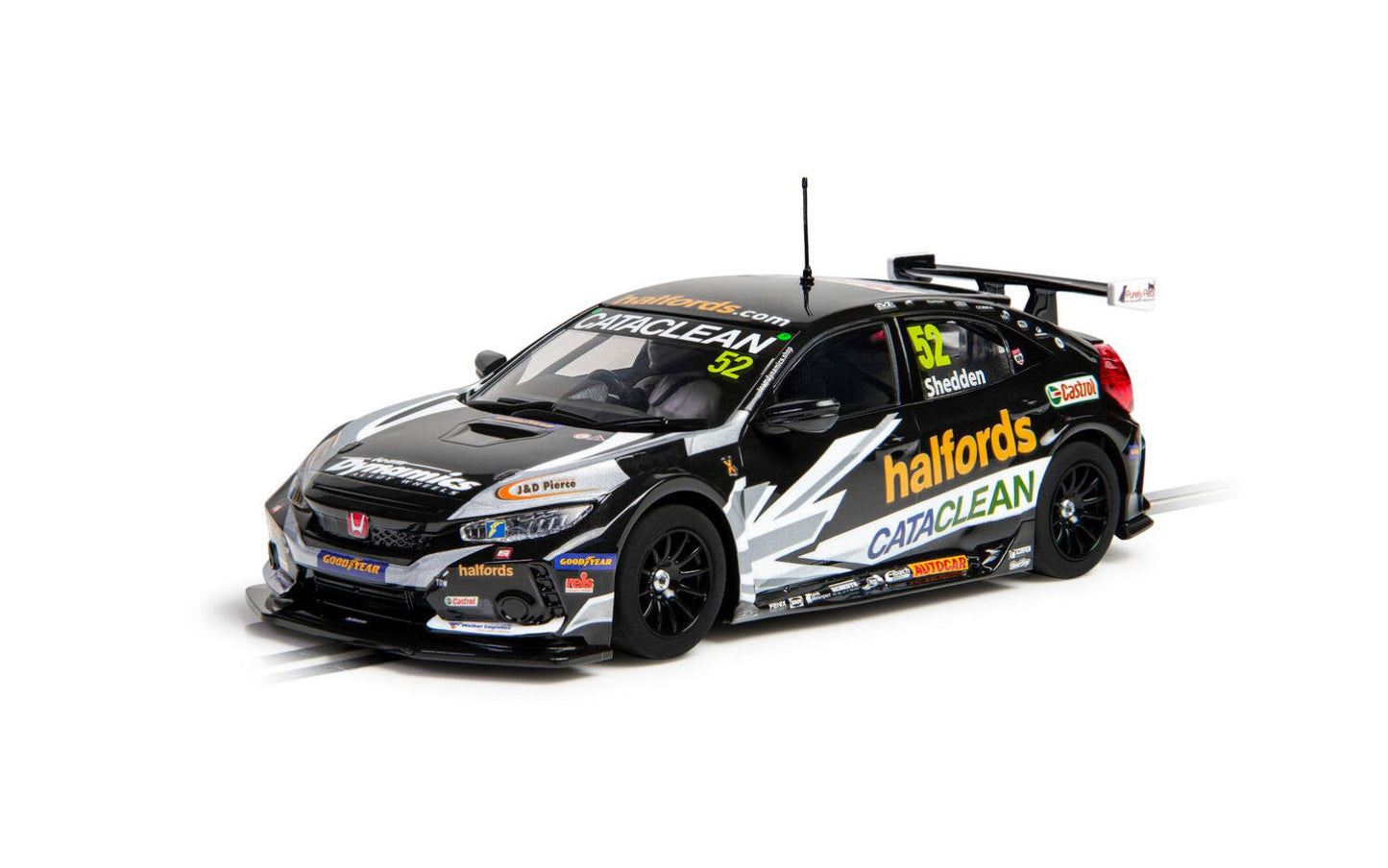 Scalextric C4297 Honda Civic Type R BTCC 2021 Gordon Shedden #52 Slot Car