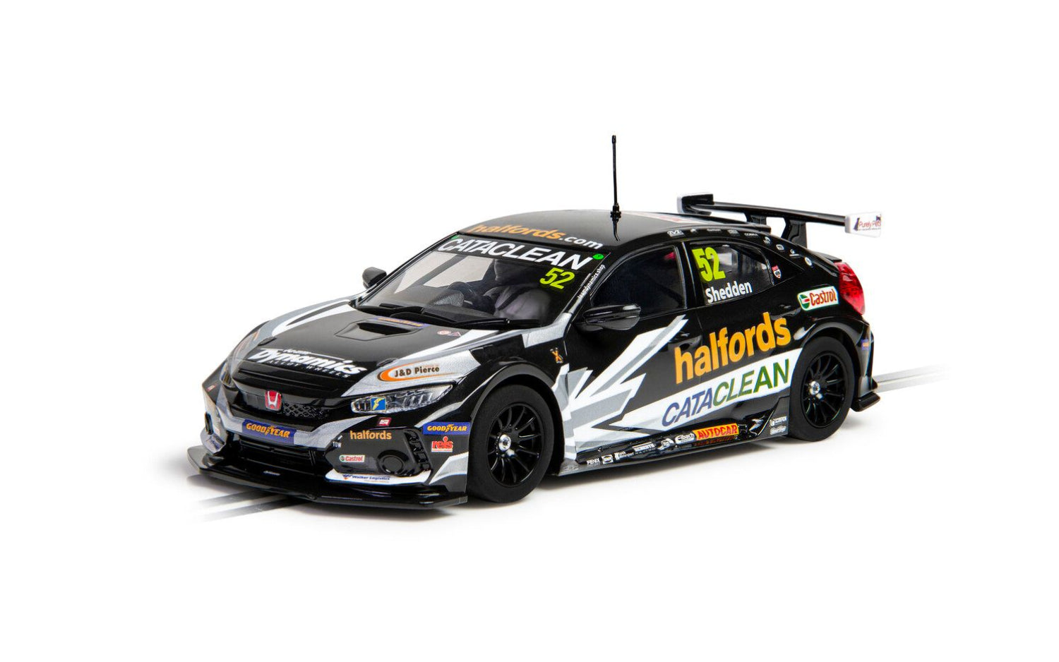 Scalextric C4297 Honda Civic Type R BTCC 2021 Gordon Shedden #52 Slot Car