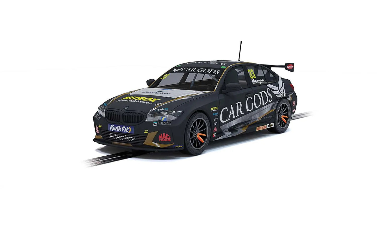 Scalextric C4306 BMW 330i NGTC BTCC Ciceley Motorsport 2021 Adam Morgan #33 Slot Car