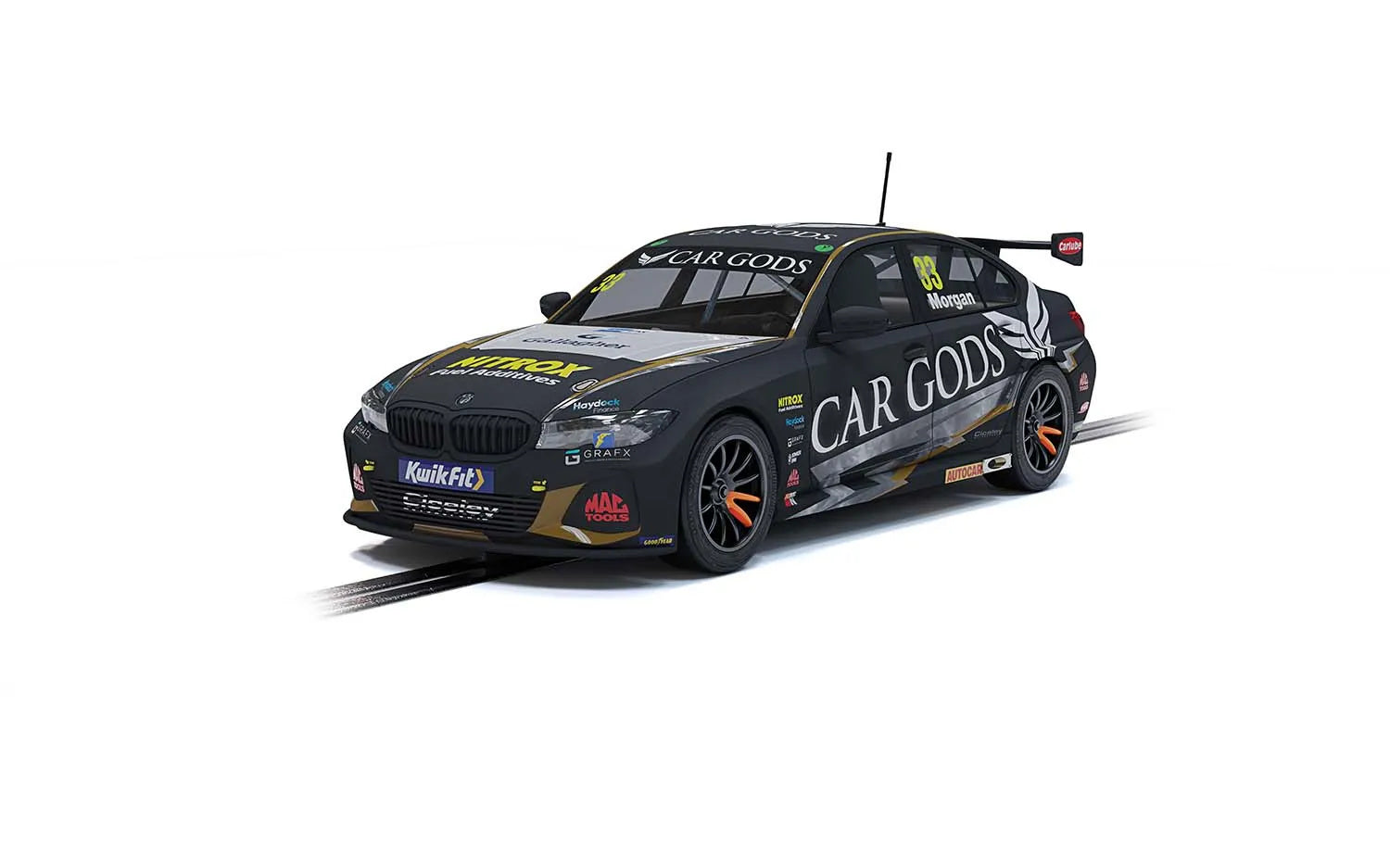 Scalextric C4306 BMW 330i NGTC BTCC Ciceley Motorsport 2021 Adam Morgan #33 Slot Car