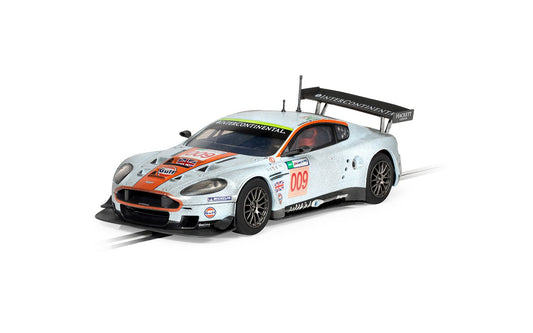 Scalextric C4316 Aston Martin DBR9 Gulf ROFGO Dirty Girl #9 Slot Car