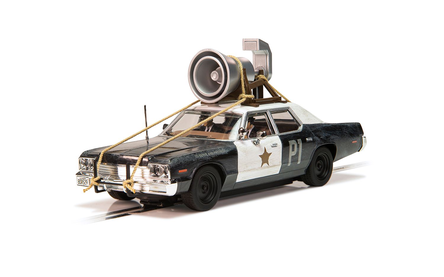 Scalextric C4322 Blues Brothers Dodge Monaco Bluesmobile Slot Car