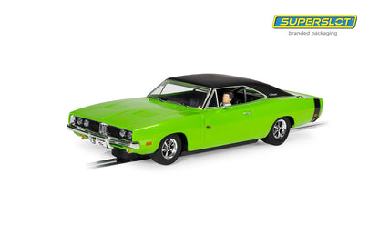 Scalextric C4326 (Superslot) Dodge Charger RT Sublime Green Slot Car
