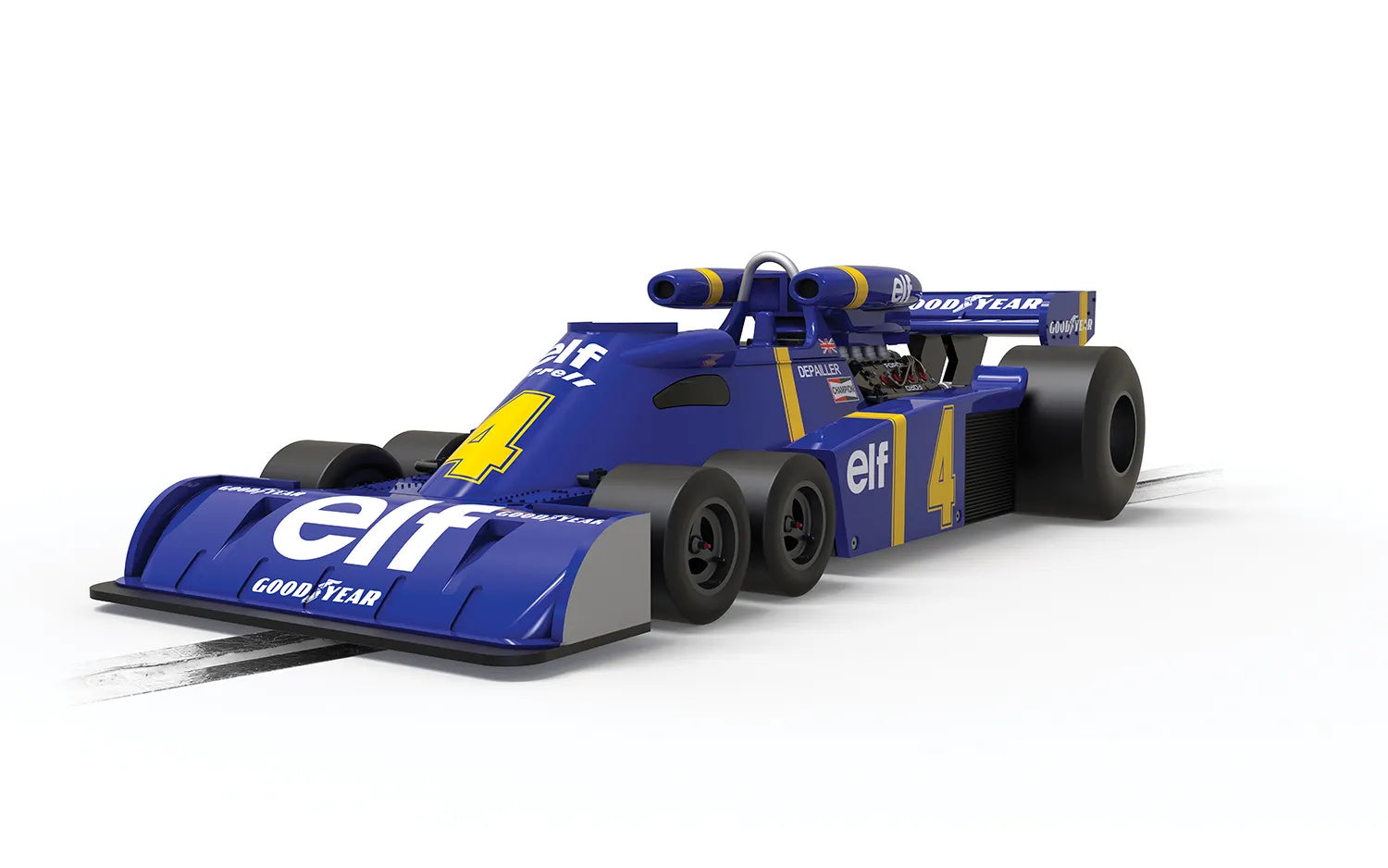 Scalextric C4328 Tyrrell P34 1976 Spanish GP #4 Slot Car