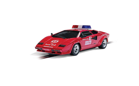 Scalextric C4329 Lamborghini Countach 1983 Monaco GP Safety Car Slot Car