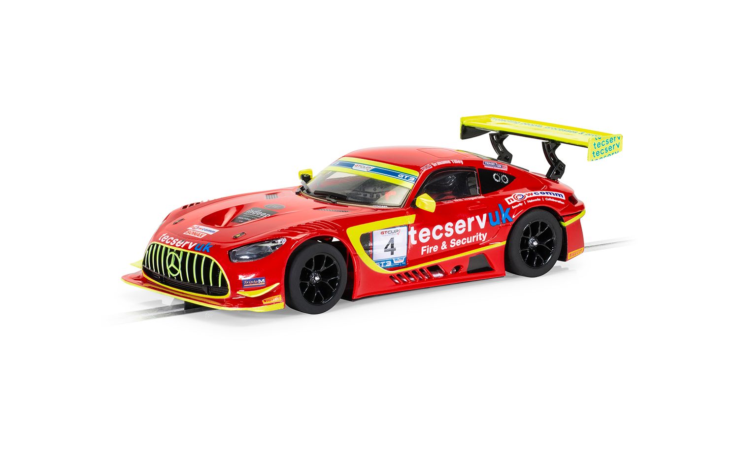 Scalextric C4332 Mercedes AMG GT3 Evo GT Cup 2022 Grahame Tilley #4 Slot Car