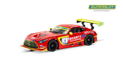 Scalextric C4332 (Superslot) Mercedes AMG GT3 Evo GT Cup 2022 Grahame Tilley #4 Slot Car