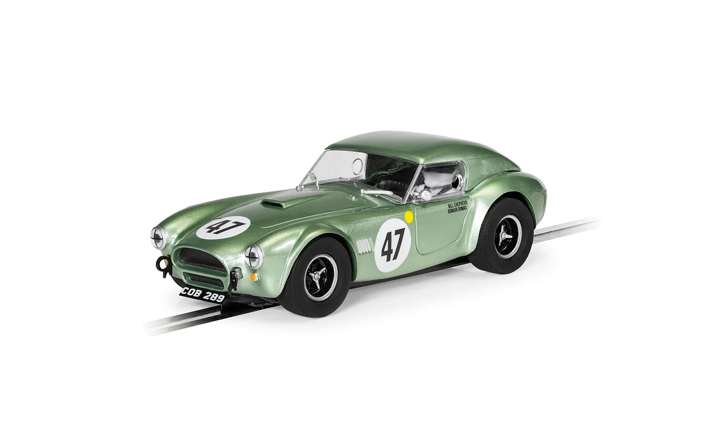 Scalextric C4338 Shelby Cobra 289 COB289 Bill Shepherd #47 Slot Car
