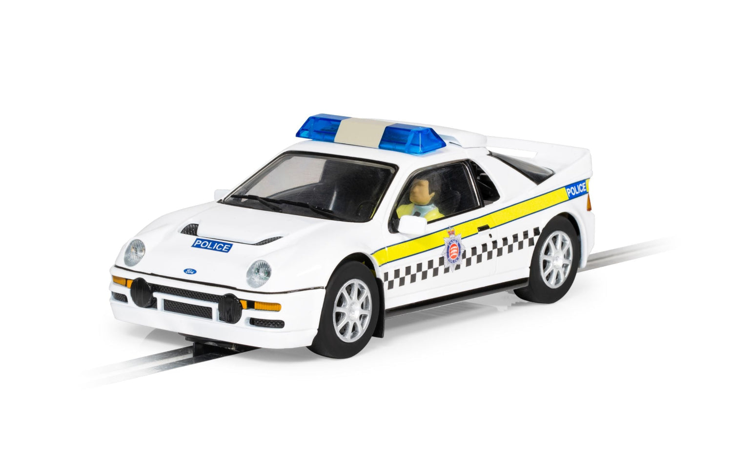 Scalextric C4341 Ford RS200 Police Slot Car