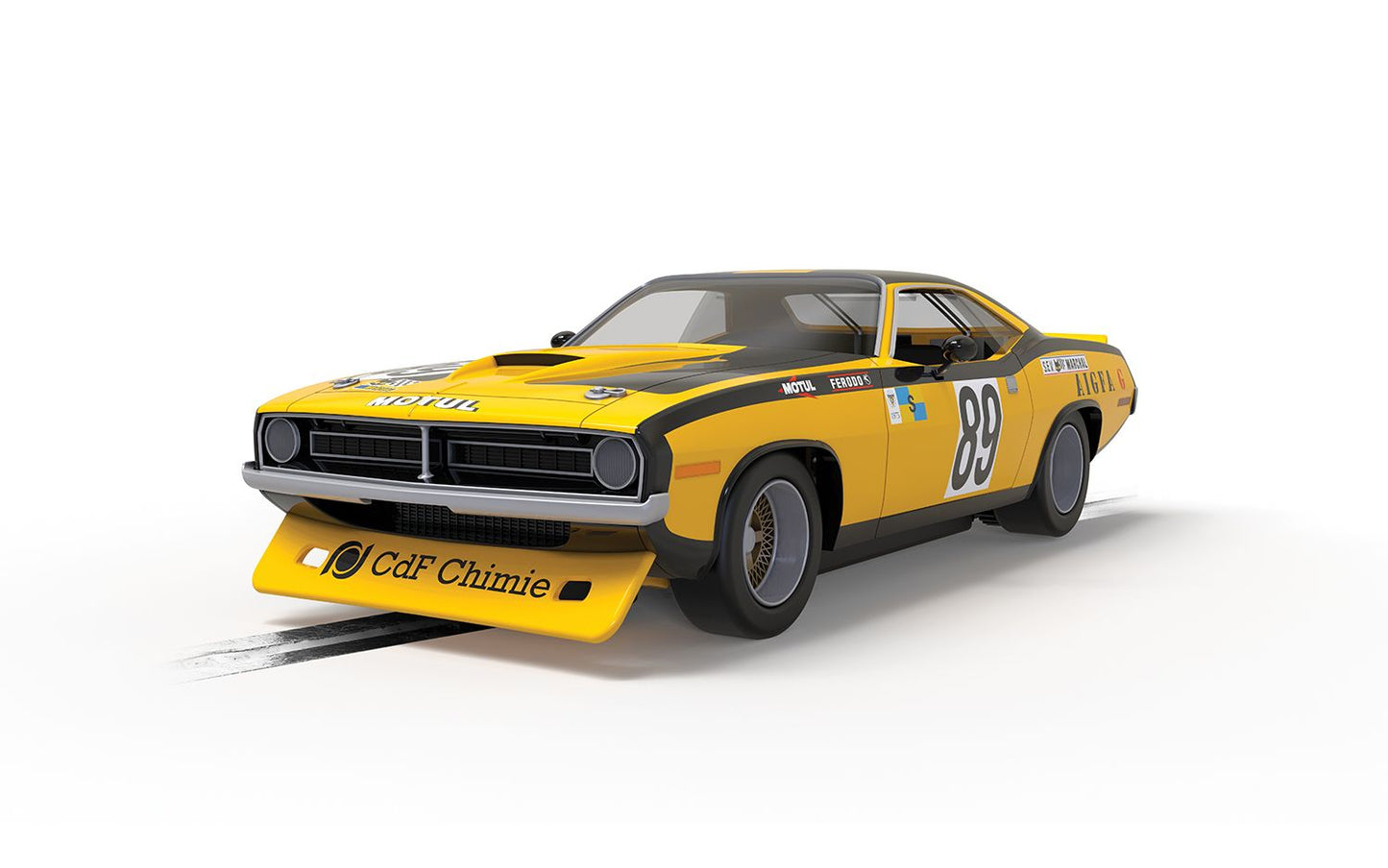 Scalextric C4345 Chrysler Hemicuda Le Mans 1975 #89 Slot Car