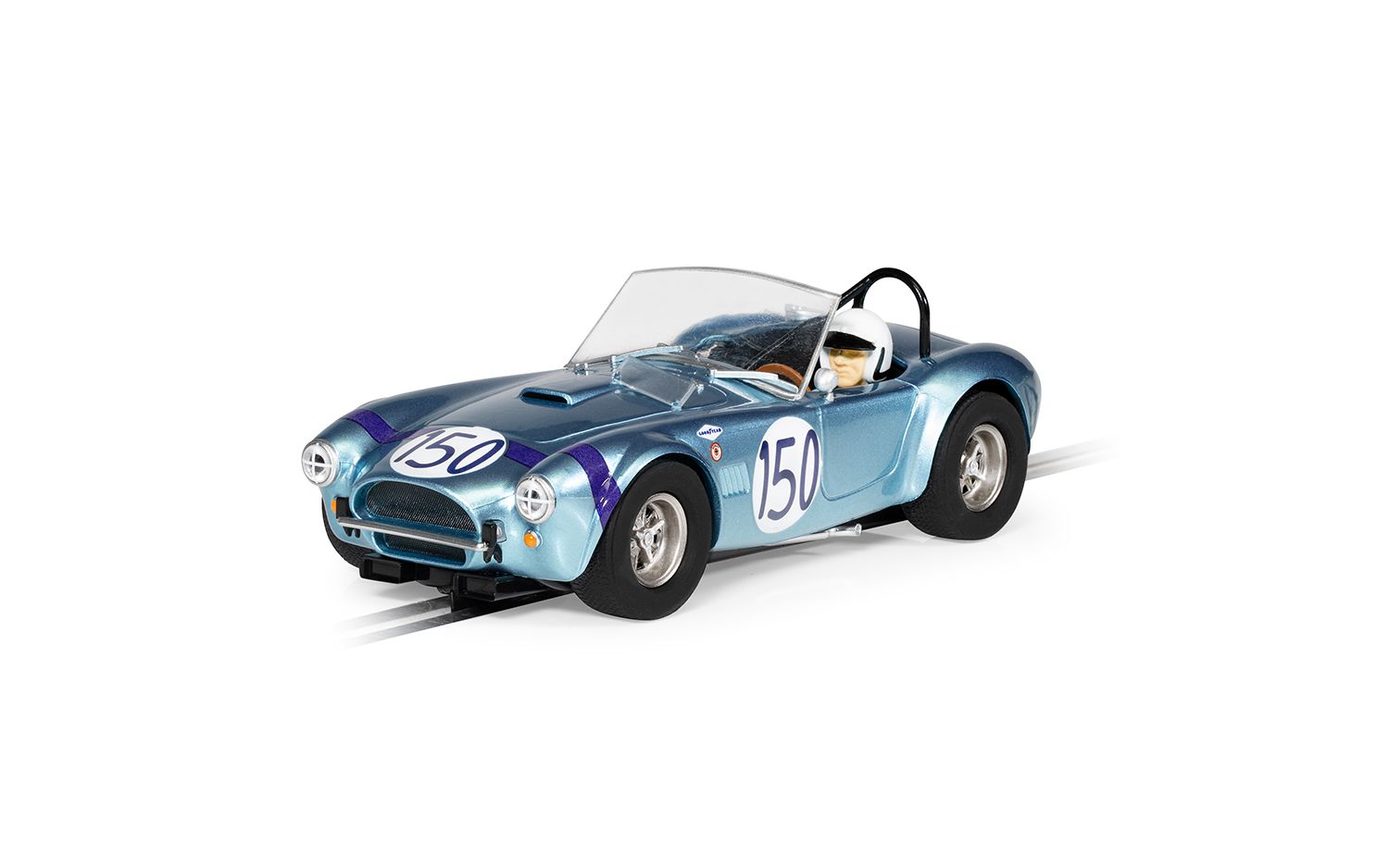 Scalextric C4367 Shelby Cobra 289 1964 Targa Florio #150 Slot Car