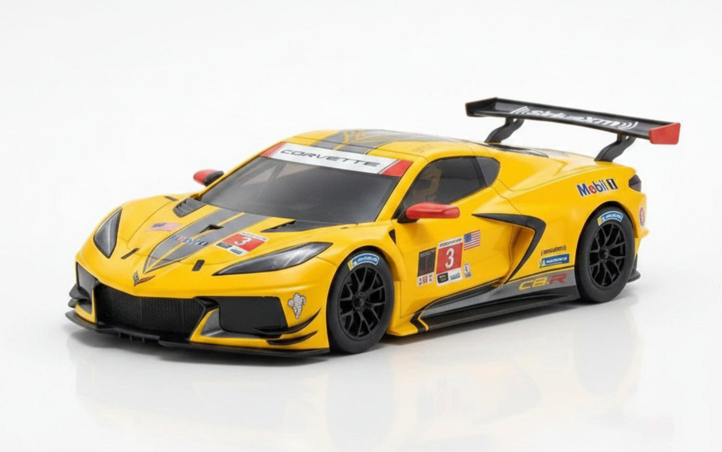 Scalextric C4387W Chevrolet Corvette C8R Yellow #3