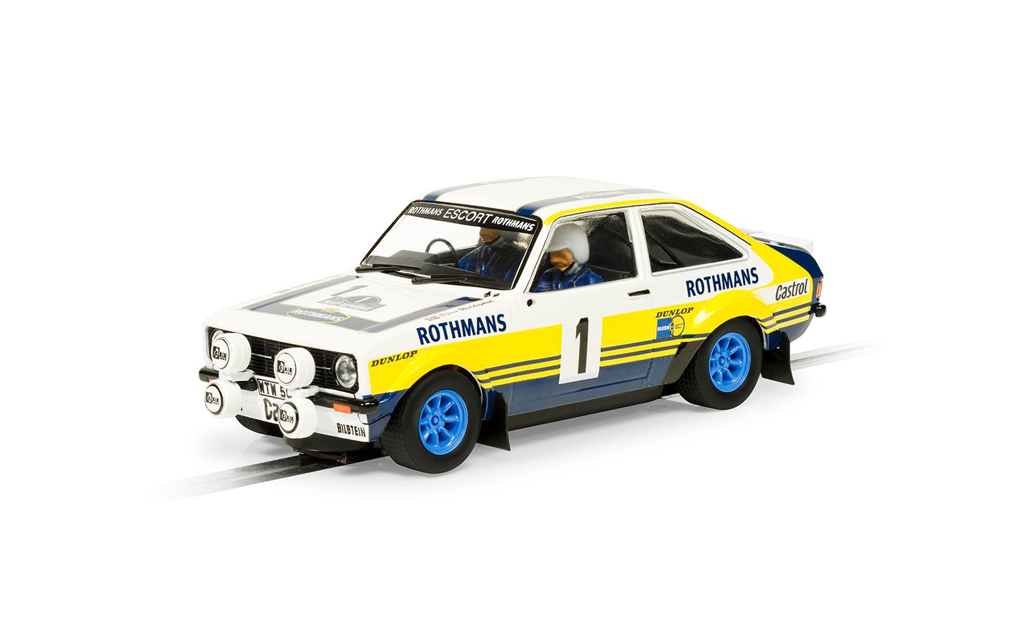 Scalextric C4396 Ford Escort Mk2 Acropolis Rally 1979 #1 Slot Car