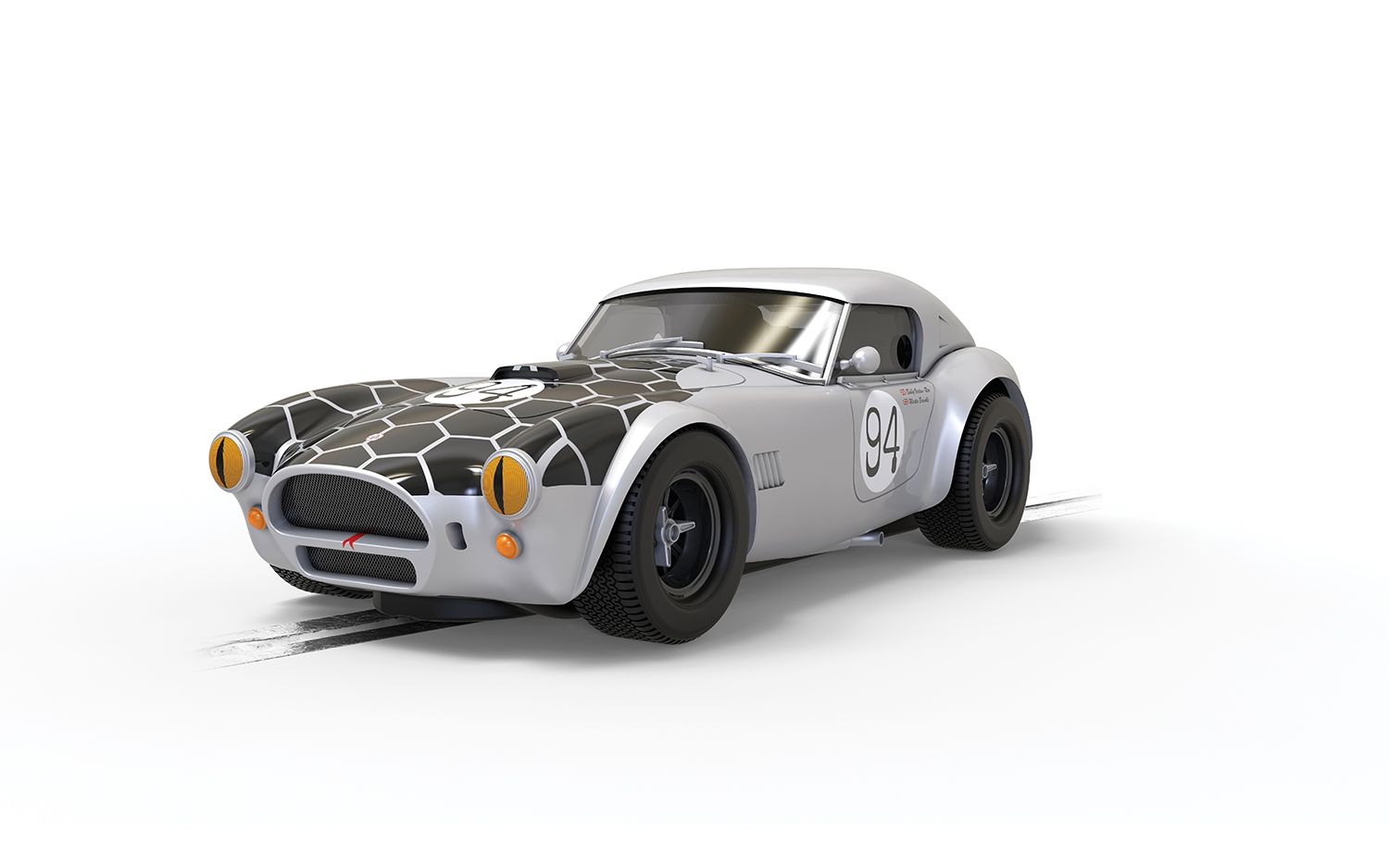 Scalextric C4417 Shelby Cobra 289 CSX2201 Snake Eyes #94 Slot Car