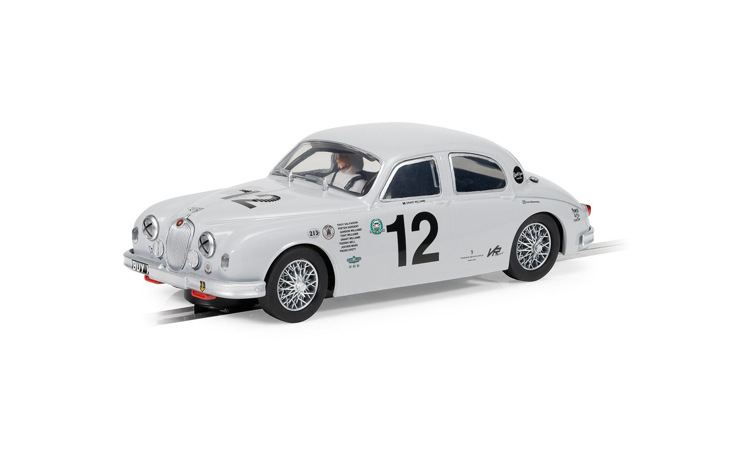 Scalextric C4419 Jaguar Mk1 Buy1 Goodwood 2021 #12 Slot Car