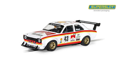 Scalextric C4421 (Superslot) Ford Escort Mk1 RSR Lea Wood #43 Slot Car