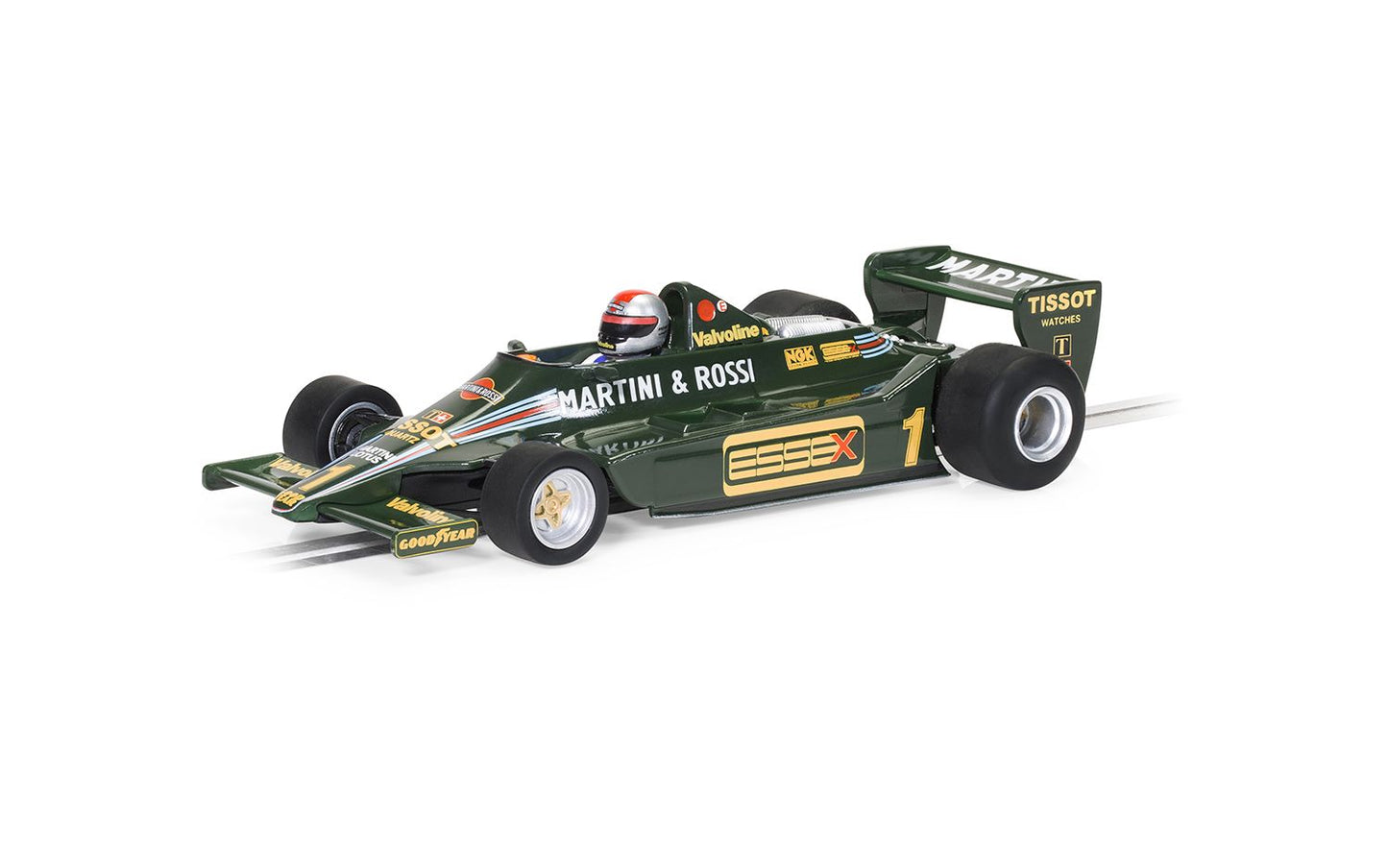 Scalextric C4423 Lotus 79 USA GP West 1979 Mario Andretti #1 Slot Car