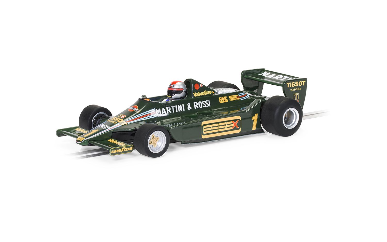 Scalextric C4423 Lotus 79 USA GP West 1979 Mario Andretti #1 Slot Car