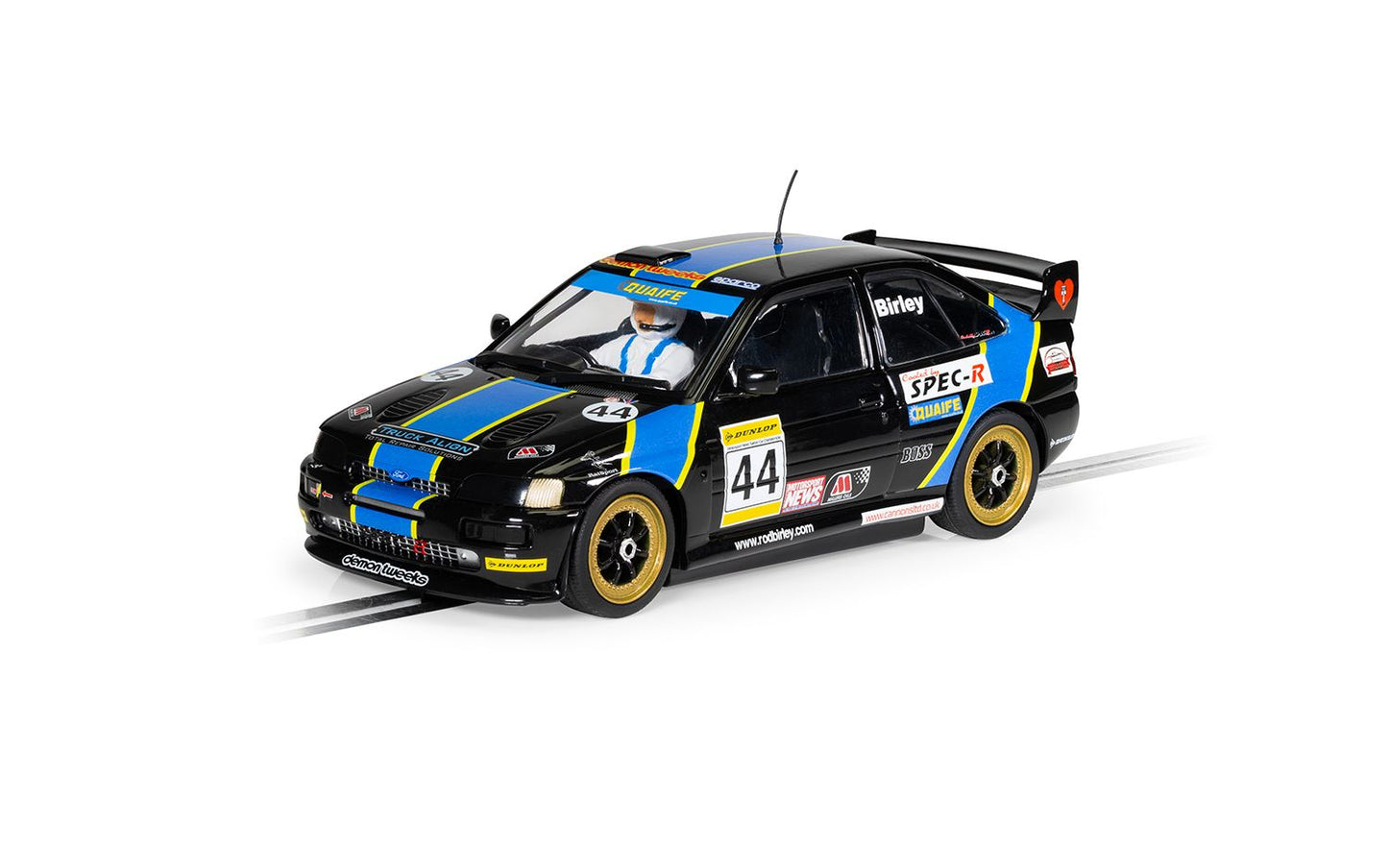 Scalextric C4427 Ford Escort Cosworth WRC Rod Birley #44 Slot Car