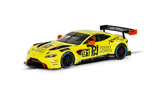 Scalextric C4446 Aston Martin GT3 Vantage Penny Homes Racing Ronan Murphy #91 Slot Car