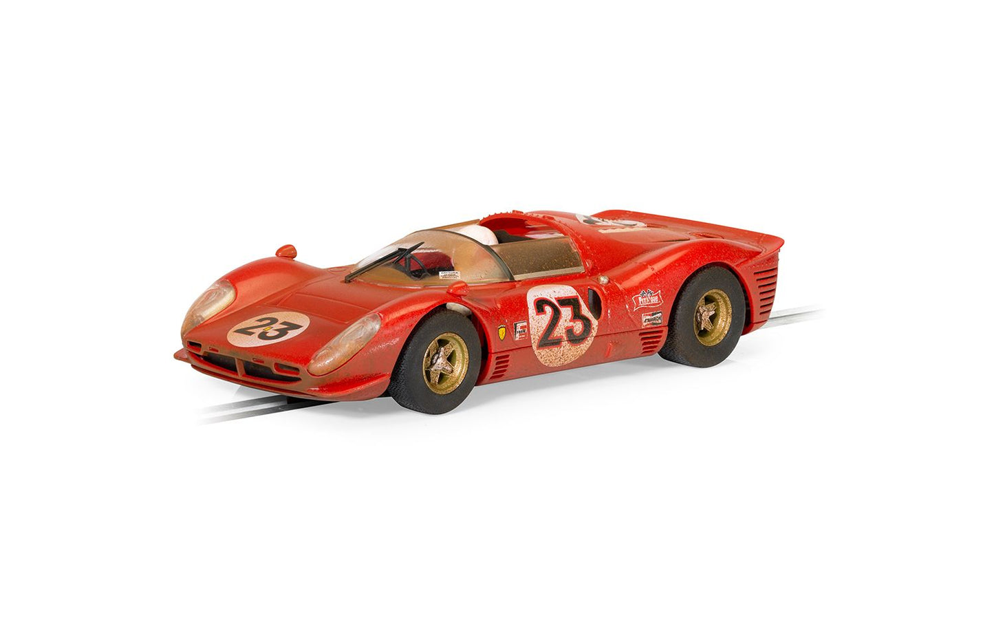 Scalextric C4480A 330 P34 Daytona 1967 Car Weathered #23 Slot Car