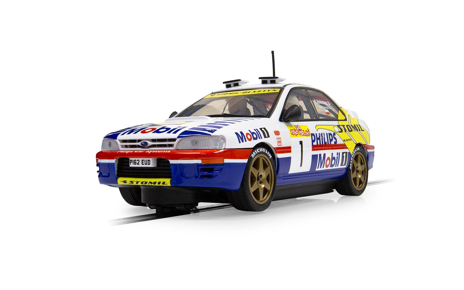 Scalextric C4507 Subaru Impreza WRX 1997 ERC Champion #1 Slot Car