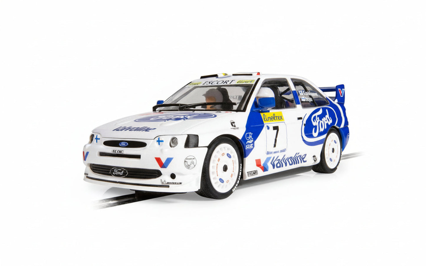 Scalextric C4513 Ford Escort WRC Monte Carlo 1998 #7 Slot Car