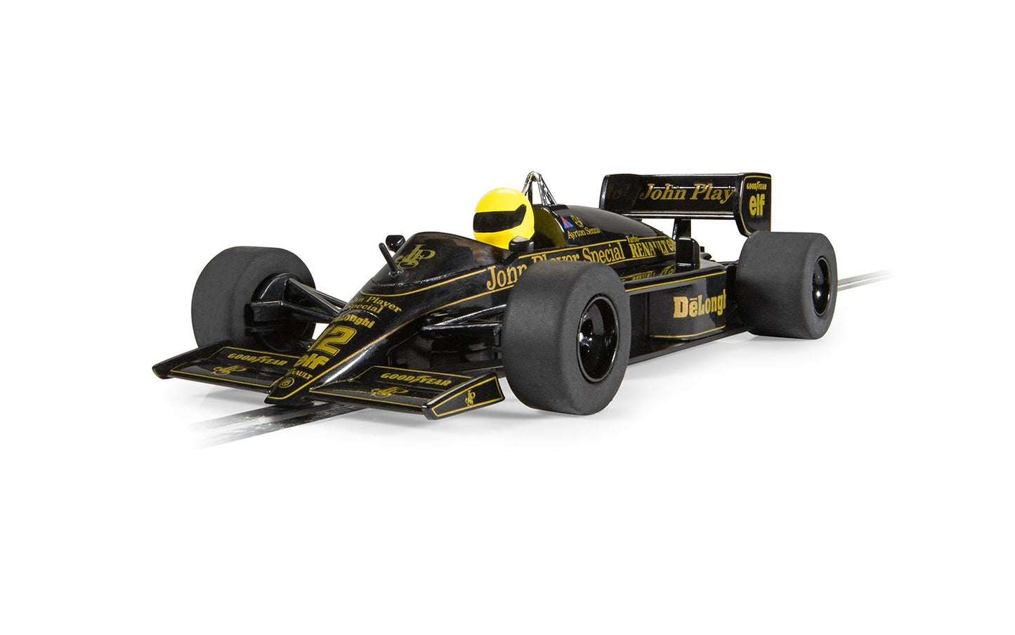 Scalextric C4529 Lotus 98T Ayrton Senna #12 Slot Car