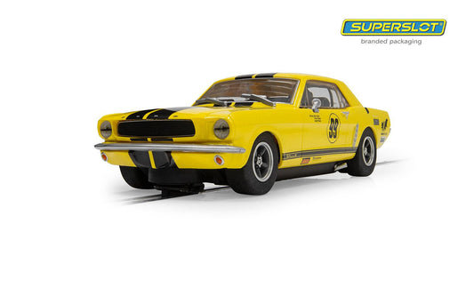 Scalextric C4537 (Superslot) Ford Mustang Rassler Racing #99 Slot Car