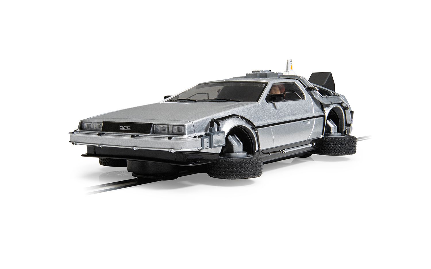 Scalextric C4541 DeLorean Flying Time Machine Back to the Future Part 2 Slot Car