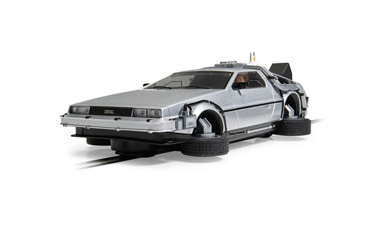 Scalextric C4541 DeLorean Flying Time Machine Back to the Future Part 2 Slot Car