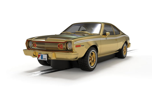 Scalextric C4551A James Bond AMC Hornet Man Golden Gun Gold Anniversary Slot Car