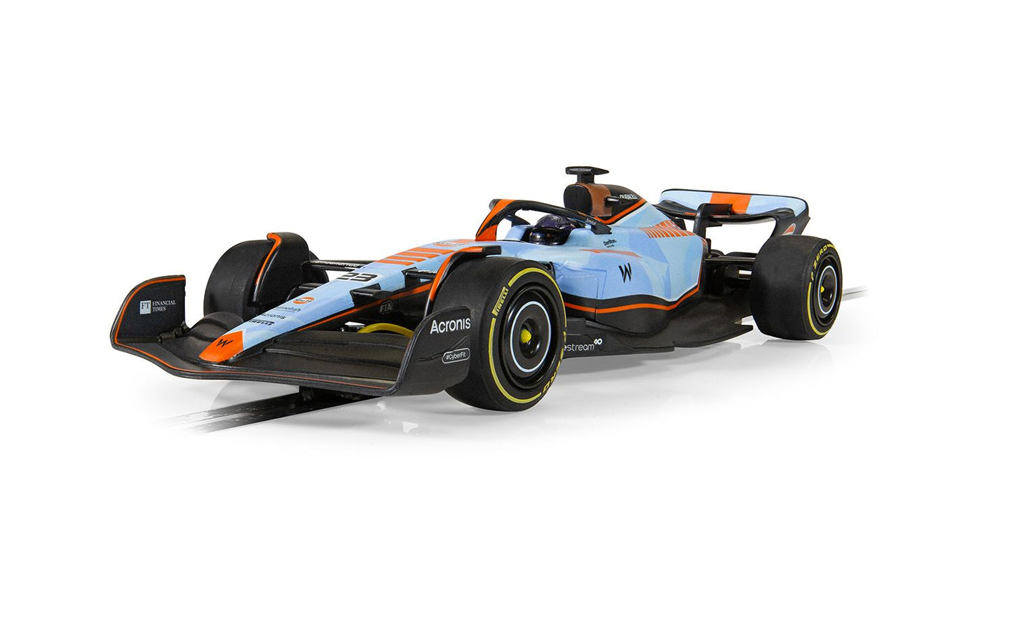 Scalextric C4559 Williams FW45 Alex Albon Gulf #23 Slot Car