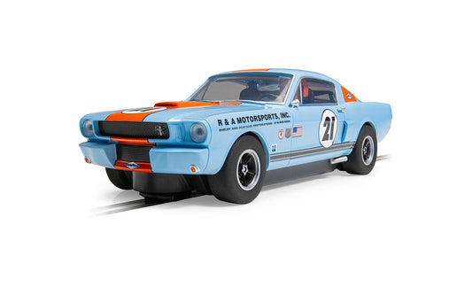 Scalextric C4570 Shelby GT350 Gulf #21 Slot Car
