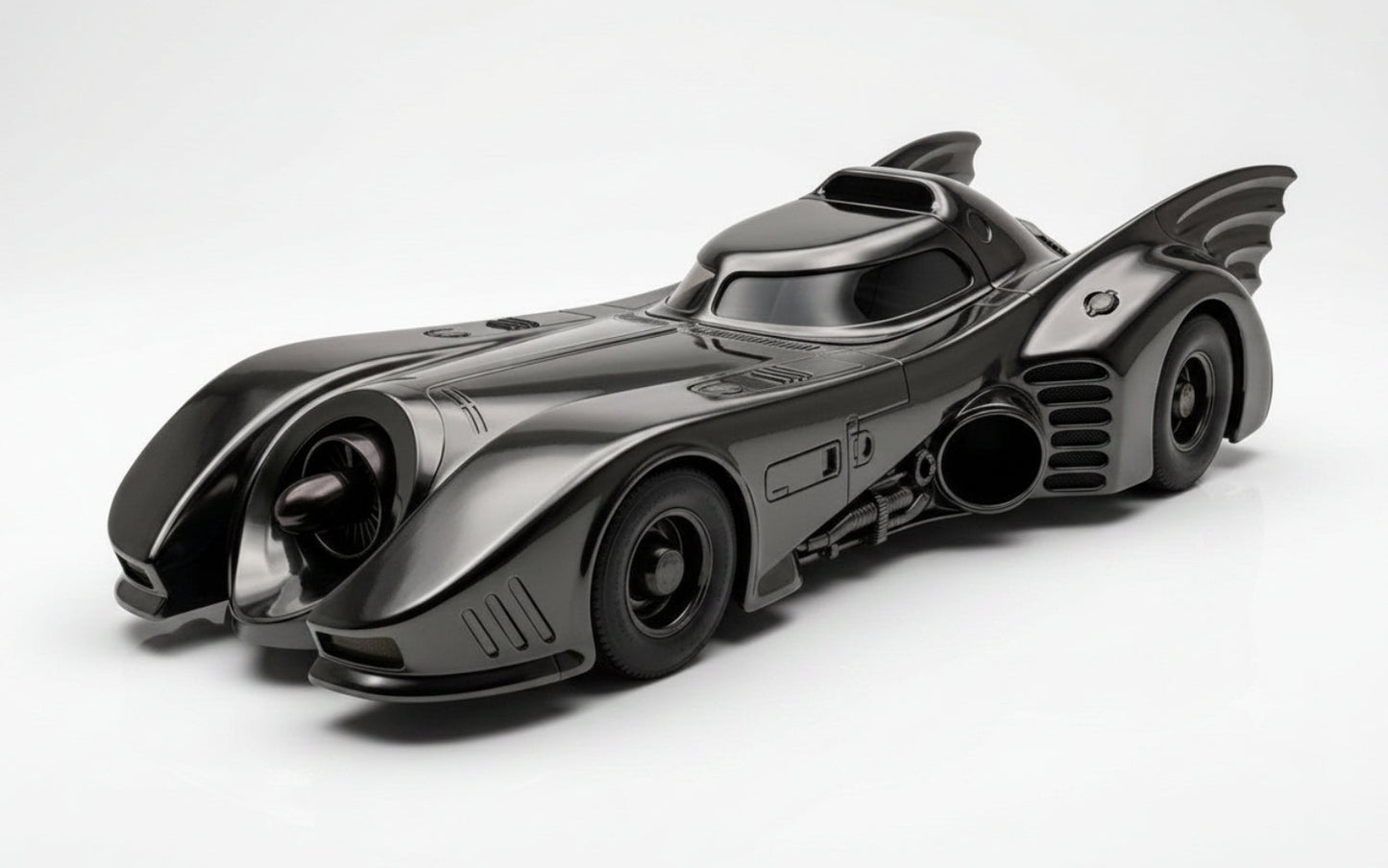 Scalextric C4577W Batmobile 1990 Chrome
