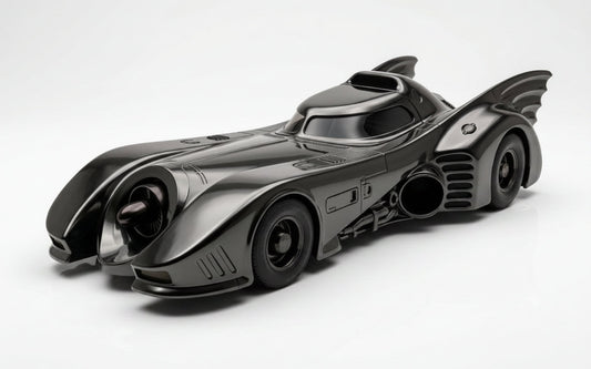 Scalextric C4577W Batmobile 1990 Chrome Slot Car