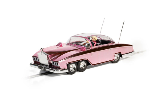 Scalextric C4579A FAB-1 Thunderbirds Chrome Slot Car