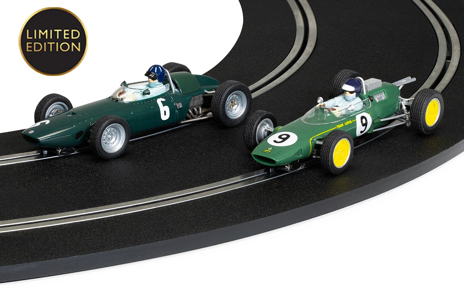 Scalextric C4580A 1963 Monte Carlo Grand Prix Twin Car Pack Slot Car
