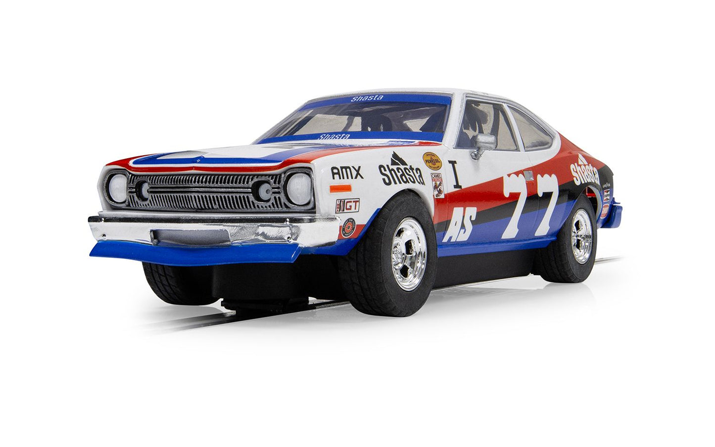 Scalextric C4583 AMC Hornet Trans Am Buzz Dwyer #77 Slot Car