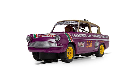 Scalextric C4584 Ford Anglia 105e George Polley #306 Slot Car