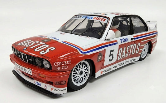 Scalextric C4588W BMW M3 E30 Bastos #5 Slot Car