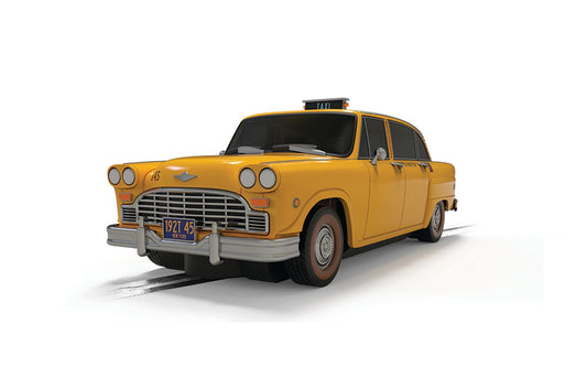 Scalextric C4606 Checker Taxi Cab James Bond Live And Let Die Slot Car