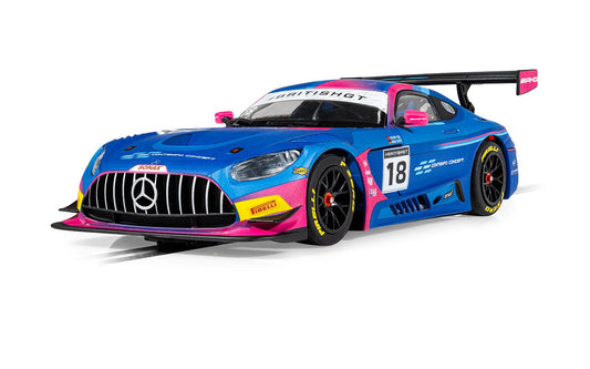 Scalextric C4623 Mercedes AMG GT3 British GT 2024 2Seas Motorsport #18 Slot Car